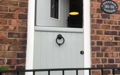 Composite Stable Door Installation In Bridgenorth, Staffordshire