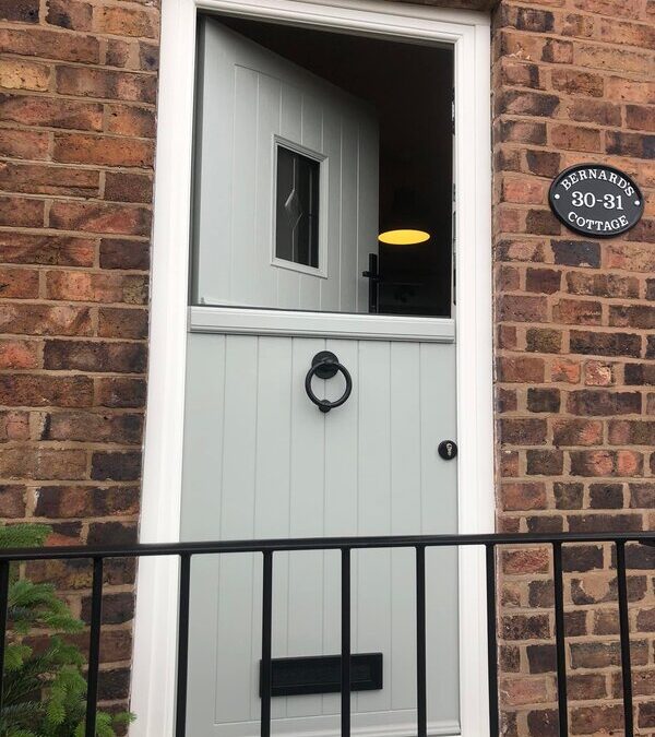 Composite Stable Door Installation In Bridgenorth, Staffordshire